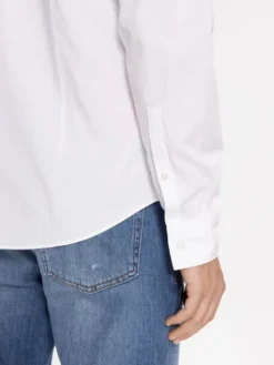 HUGO Koszula Ermo 50500216 Biały Slim Fit
