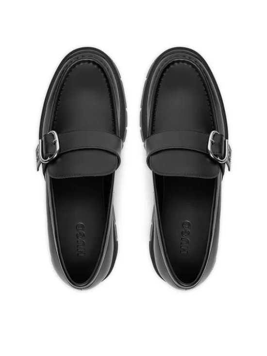 HUGO Loafersy 50548196 Czarny