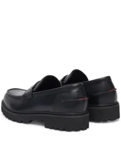 HUGO Loafersy Draven 50573677 Czarny