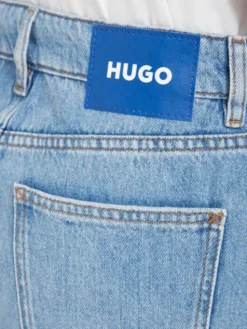 HUGO Spódnica jeansowa Galanie_2_B 50566145 Niebieski Regular Fit