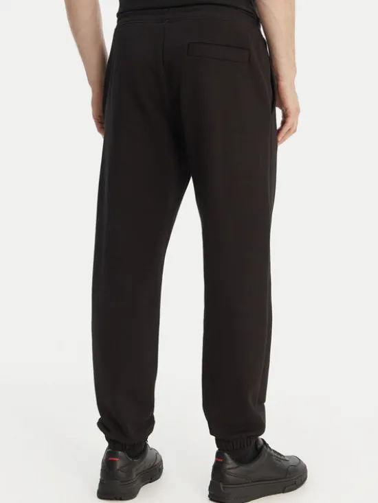 HUGO Spodnie dresowe Daylony 50557453 Czarny Regular Fit