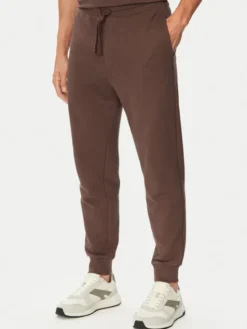 HUGO Spodnie dresowe Dayote232 50489617 Brązowy Regular Fit
