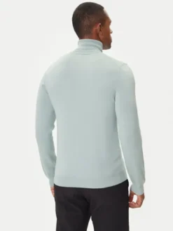 HUGO Sweter San Thomas-M 50474174 Zielony Regular Fit