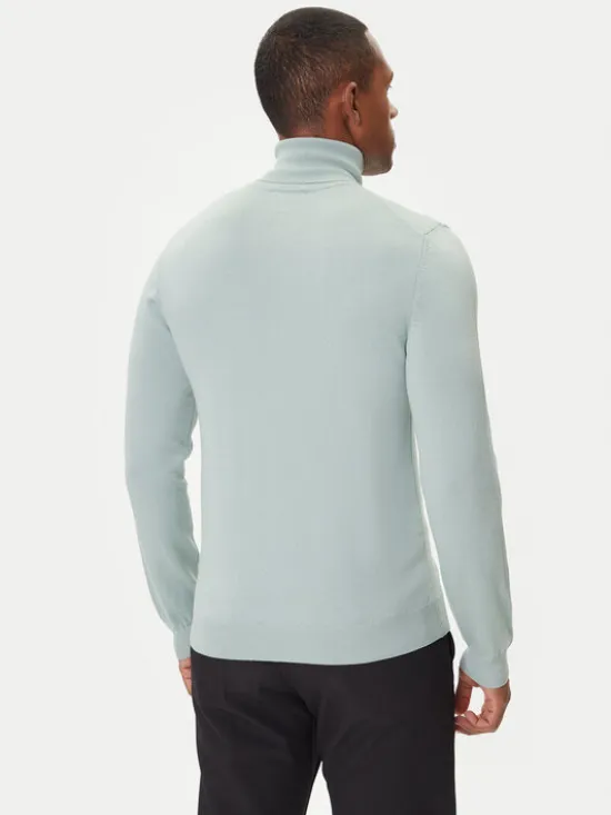HUGO Sweter San Thomas-M 50474174 Zielony Regular Fit