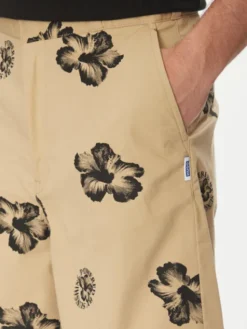 HUGO Szorty materiałowe Damo242 50542159 Beżowy Baggy Fit