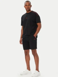 HUGO Szorty sportowe Noah 50566165 Czarny Regular Fit