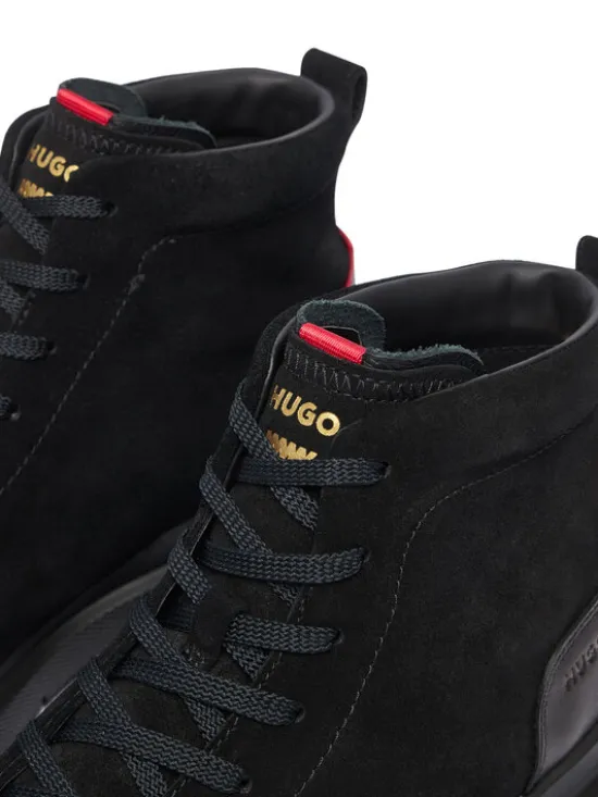 HUGO Trzewiki Nash 50568818 Czarny
