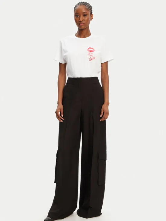 HUGO T-Shirt Destrel_2 50544897 Biały Relaxed Fit