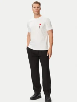 HUGO T-Shirt Diflow 50574447 Biały Regular Fit