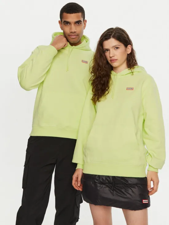 Hunter Bluza HARU0008242 Zielony Regular Fit