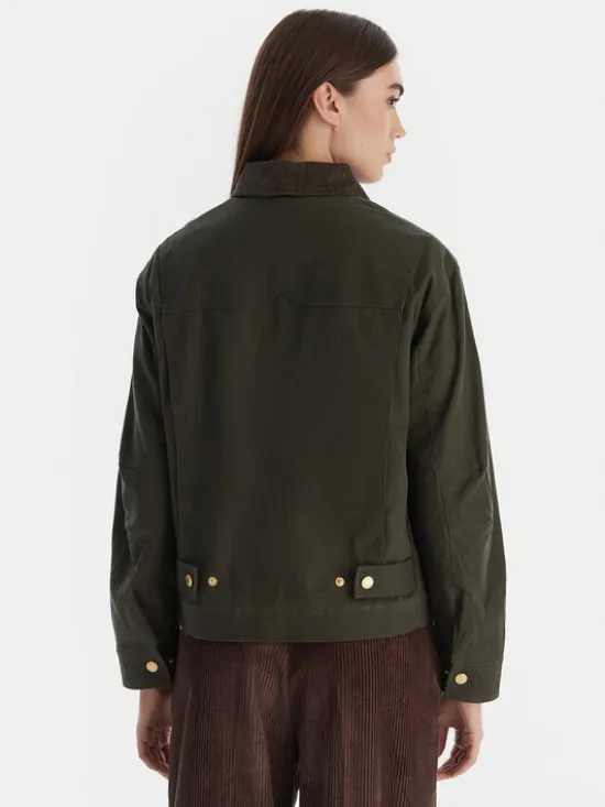 Hunter Kurtka przejściowa Leith HARW0065251 Zielony Oversize