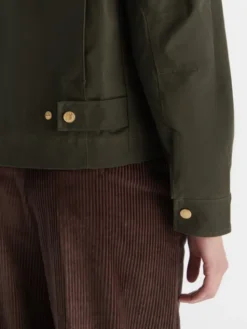Hunter Kurtka przejściowa Leith HARW0065251 Zielony Oversize
