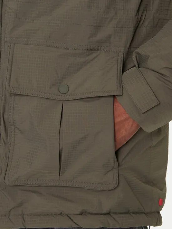 Hunter Parka Angus HARM0018252 Zielony Regular Fit