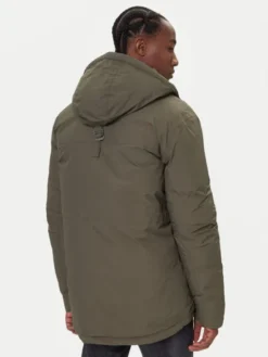 Hunter Parka Angus HARM0018252 Zielony Regular Fit