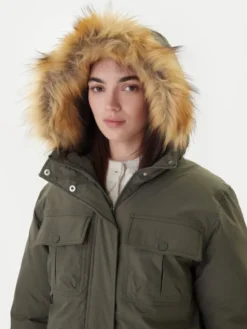 Hunter Parka Glyder HARW0014252 Zielony Regular Fit