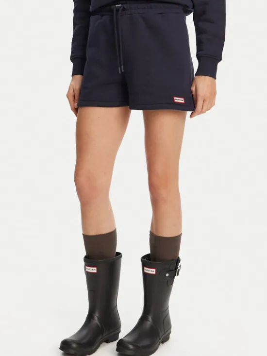 Hunter Szorty sportowe Lunan HARW0058251 Granatowy Regular Fit