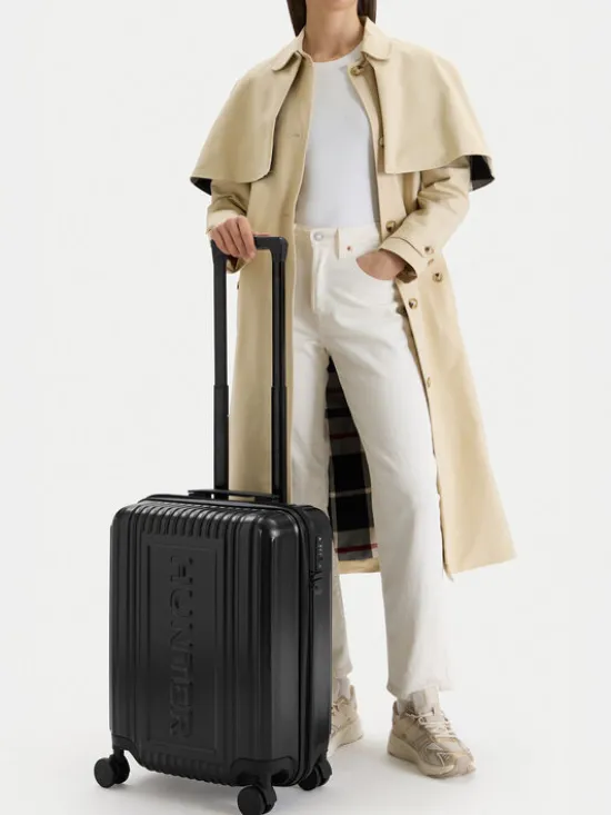 Hunter Walizka kabinowa CEO-HUNTER-S-001-08-BLACK Czarny
