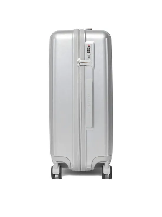 Hunter Walizka średnia CEO-HUNTER-M-002-08-SILVER Srebrny