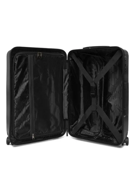 Hunter Walizka średnia CEO-HUNTER-M-001-08-BLACK Czarny