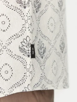 INDICODE Koszula Haiko 20-529 Beżowy Slim Fit