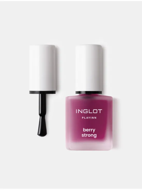 INGLOT Berry Strong Playinn Odżywka do paznokci