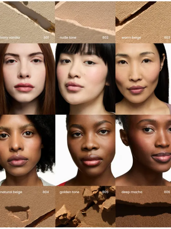 INGLOT Freedom System Air-Light Finish Puder prasowany NUDE TONE 802