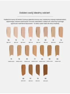 INGLOT HD Perfect Coverup Podkład 72 (LC)