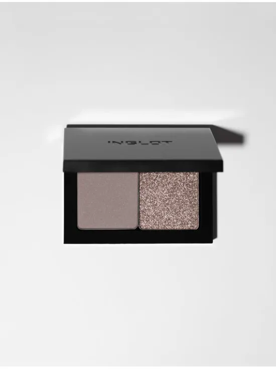 INGLOT Kasetka Flexi Freedom System z lusterkiem Paleta cieni do powiek Czarna