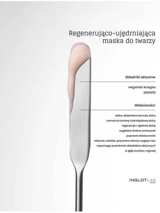INGLOT LAB Regenerująco-ujędrniająca Maska do twarzy