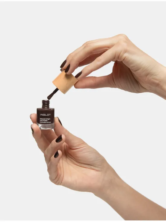 INGLOT Natural Origin Lakier do paznokci Deep Chocolate 057