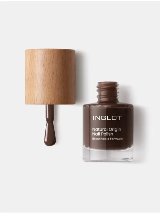 INGLOT Natural Origin Lakier do paznokci Deep Chocolate 057