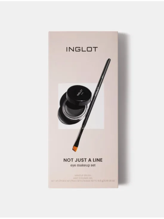 INGLOT Not just a line Zestaw do makijażu Czarny