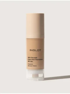 INGLOT SPF 50+ Skin Focused Pielęgnacyjny Podkład Medium Apricot 309