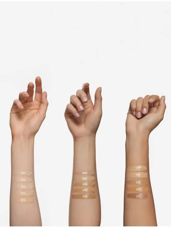 INGLOT SPF 50+ Skin Focused Pielęgnacyjny Podkład Medium Olive 308