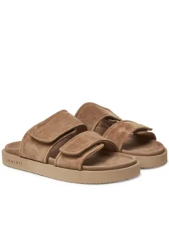Inuikii Klapki Suede Double Band 50102-510 Beżowy