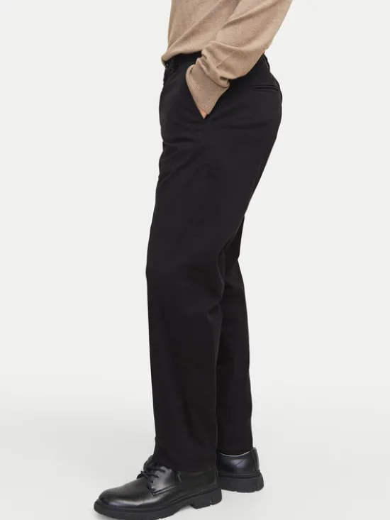 Jack & Jones Chinosy Kane 12268490 Czarny Regular Fit