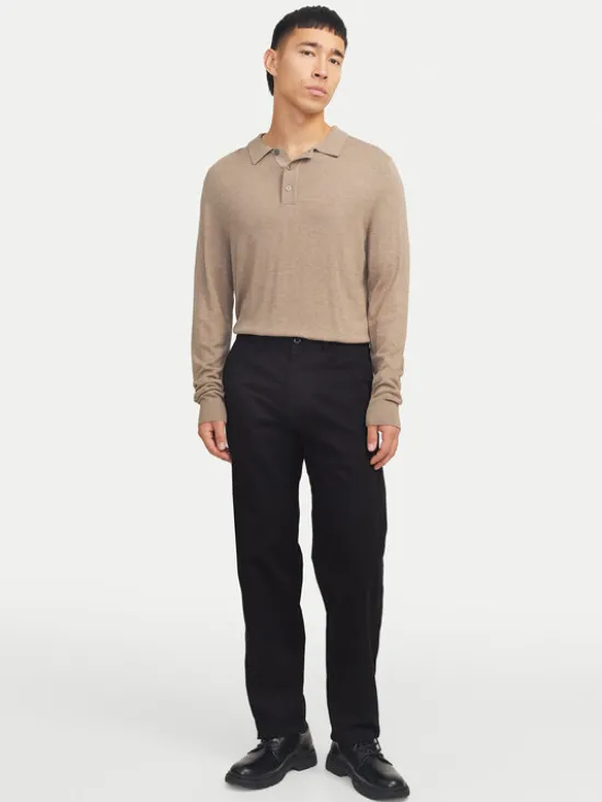 Jack & Jones Chinosy Kane 12268490 Czarny Regular Fit