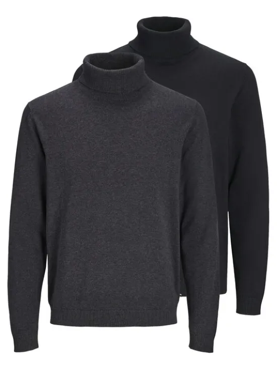 Jack & Jones Golf Basic 12287649 Czarny Regular Fit