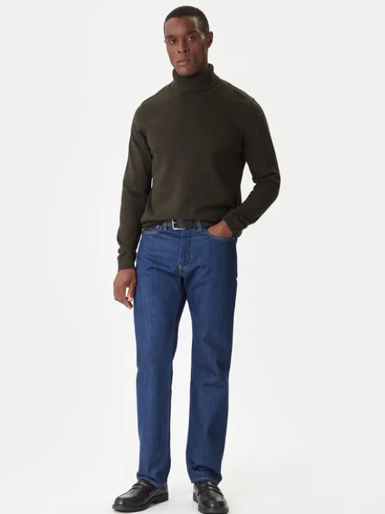 Jack & Jones Golf Basic 12258051 Zielony Regular Fit