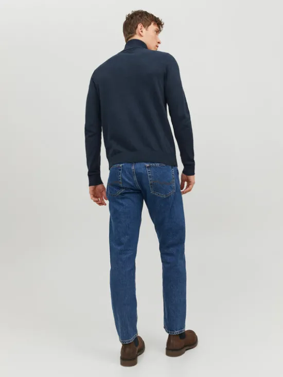 Jack & Jones Golf 12157417 Granatowy Regular Fit
