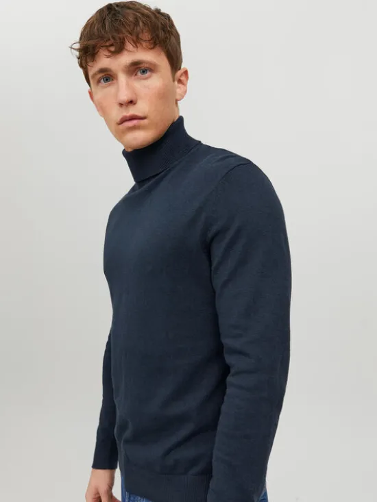 Jack & Jones Golf 12157417 Granatowy Regular Fit