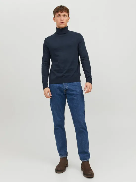 Jack & Jones Golf 12157417 Granatowy Regular Fit