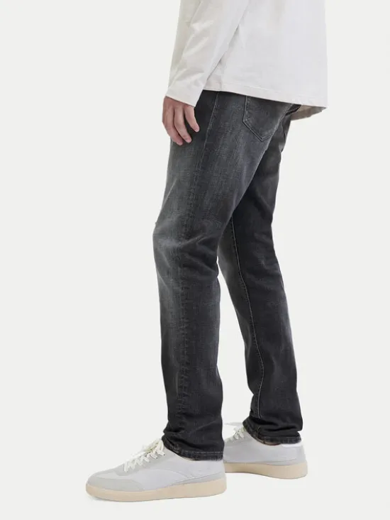 Jack & Jones Jeansy Glenn 12289778 Czarny Slim Fit