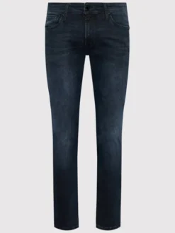 Jack & Jones Jeansy Liam Original Agi 12166852 Granatowy Skinny Fit