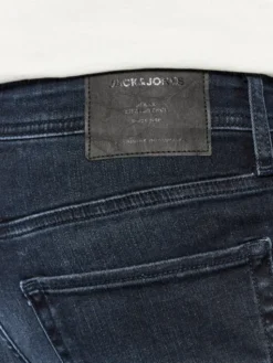 Jack & Jones Jeansy Liam Original Agi 12166852 Granatowy Skinny Fit