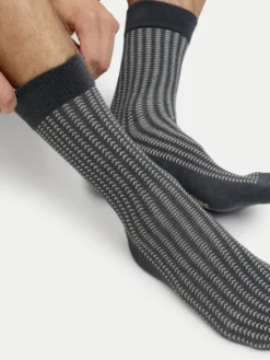 Jack & Jones Komplet bokserki i skarpety Trent Giftbox 12285126 Czarny