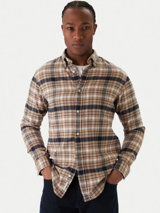 Jack & Jones Komplet koszul Blubarkley 12294328 Beżowy Regular Fit