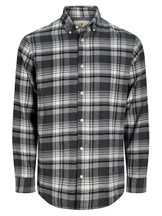 Jack & Jones Komplet koszul Blubarkley 12294328 Szary Regular Fit