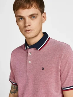 Jack & Jones Komplet koszulek polo Paulos 12191216 Kolorowy Slim Fit
