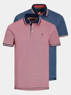 Jack & Jones Komplet koszulek polo Paulos 12191216 Kolorowy Slim Fit